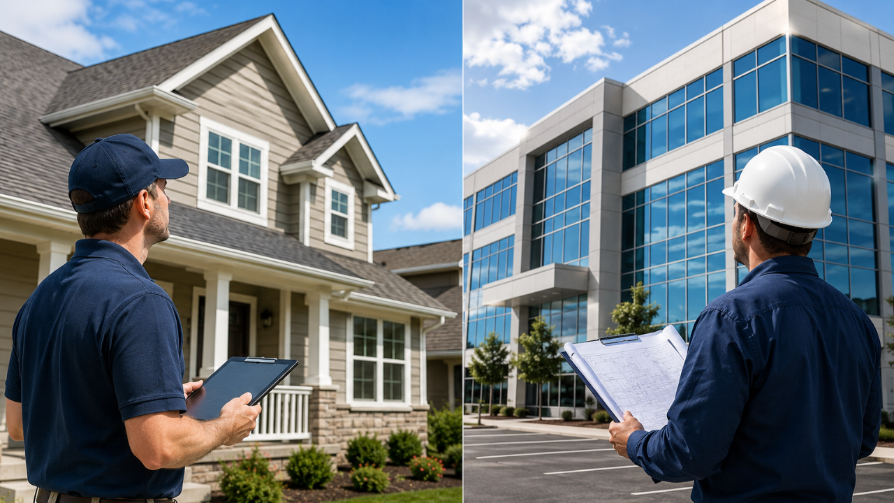 Residential vs. Commercial Home Inspector: Which Career Is Best?