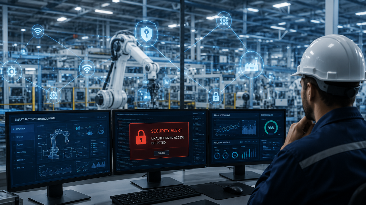 The Hidden Cybersecurity Risk in Smart Factories and Industrial Automation