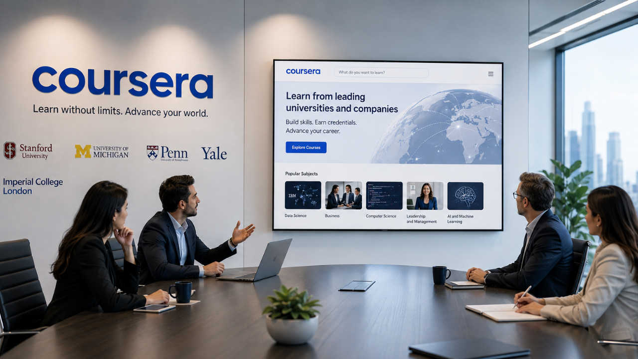 What Businesses Can Learn From Coursera: Disrupting Online Learning