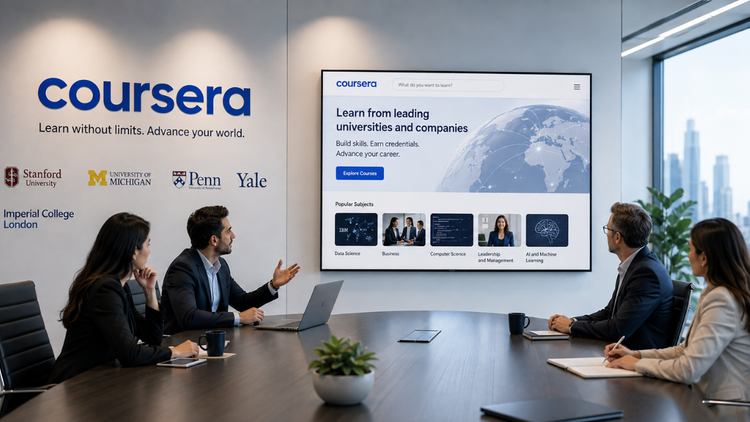 What Businesses Can Learn From Coursera: Disrupting Online Learning