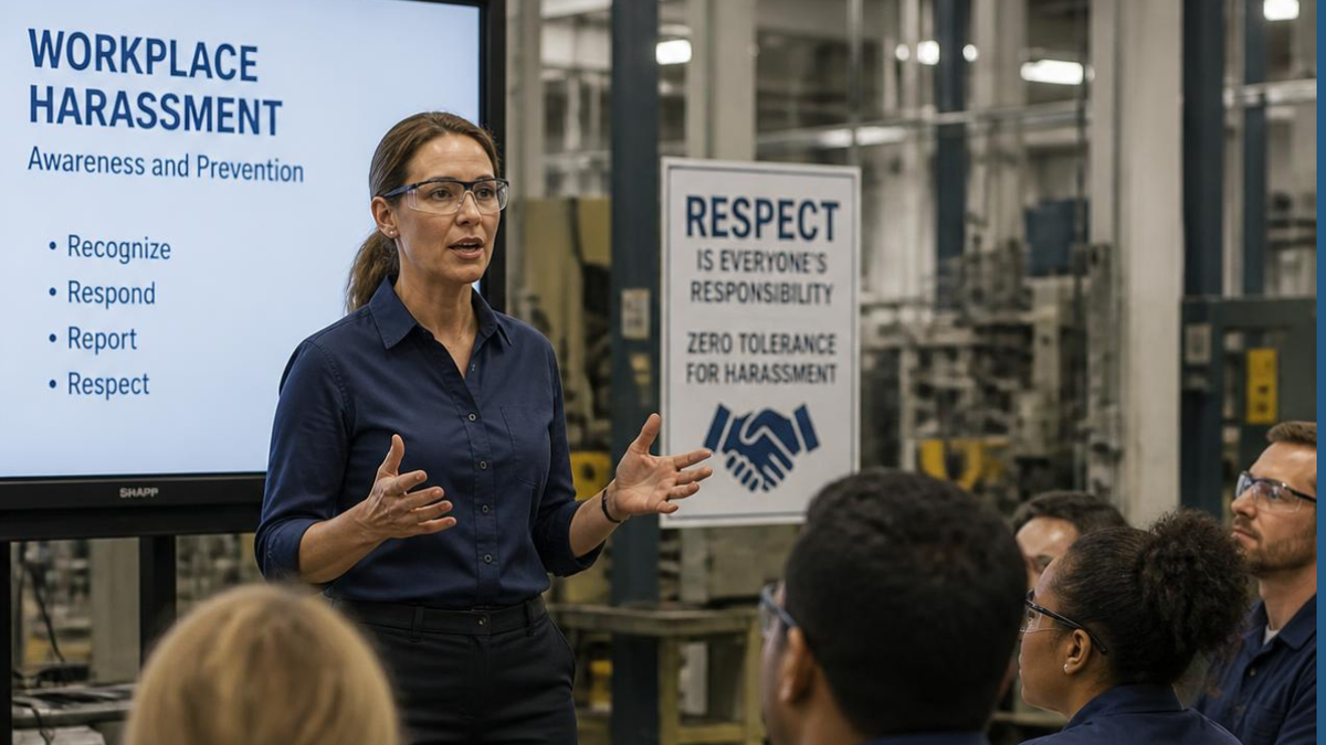 Workplace Harassment Training for Industrial Settings
