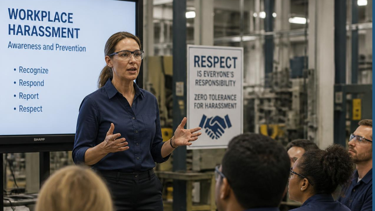 Workplace Harassment Training for Industrial Settings