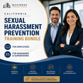 California Sexual Harassment Prevention Training Bundle
