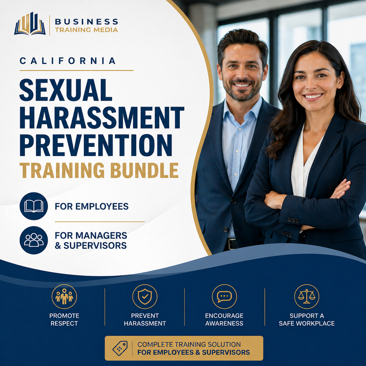 California Sexual Harassment Prevention Training Bundle