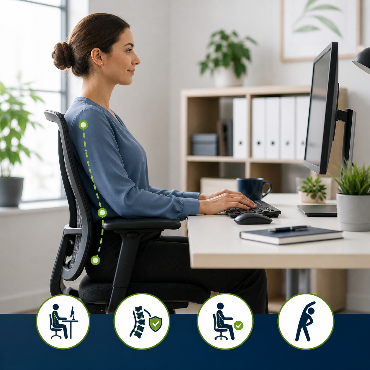 Back Safety: Office Work Settings – Training Course