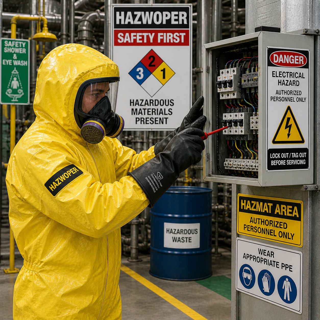 HAZWOPER Safety: Electrical Safety – Training Course