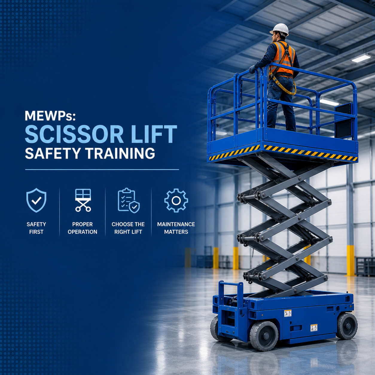 MEWPs: Safe Operation of Scissor Lifts – Training Course