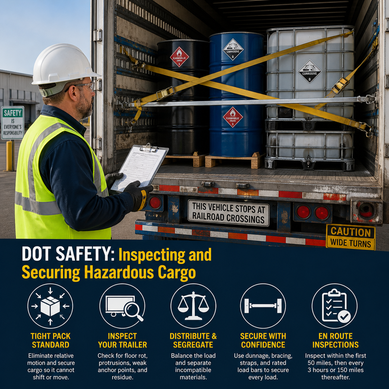 DOT Safety: Inspecting and Securing Hazardous Cargo Training Course
