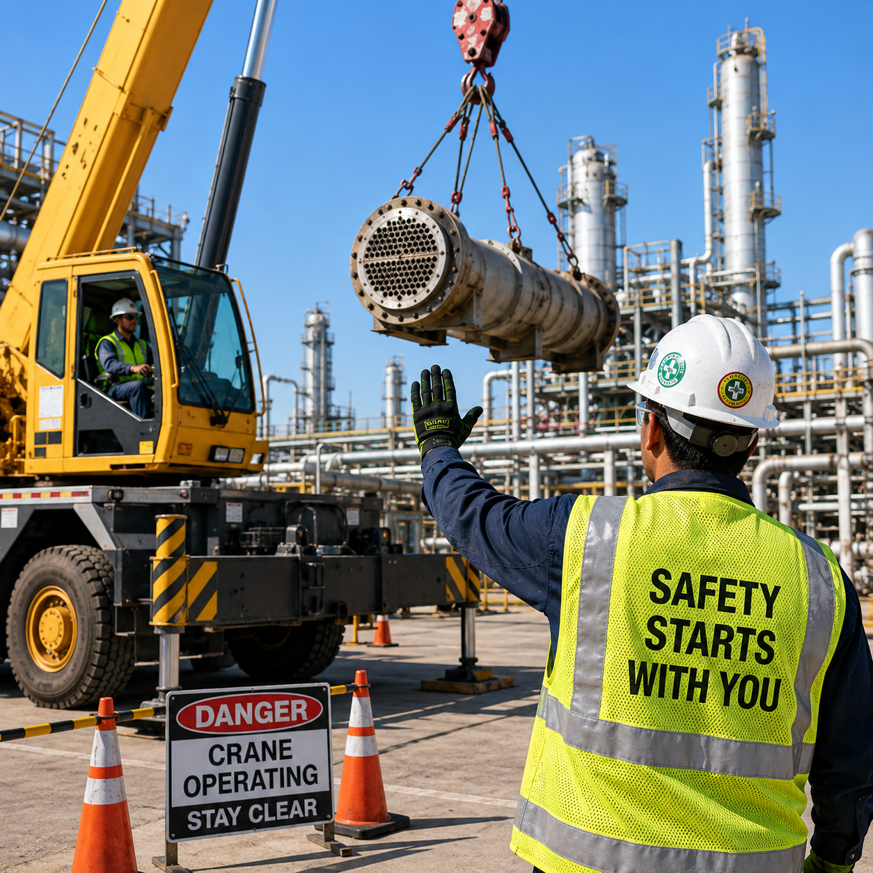 Crane Operation Safety Principles for Oil and Gas Manufacturing Training Course
