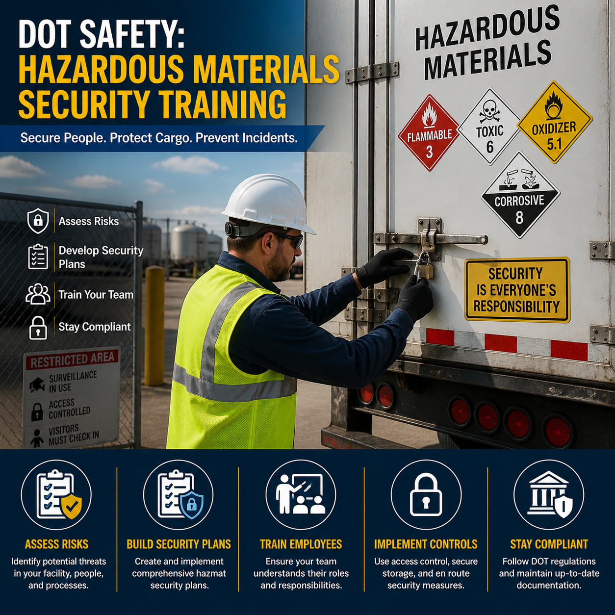 DOT Safety: Hazardous Materials Security – Training Course