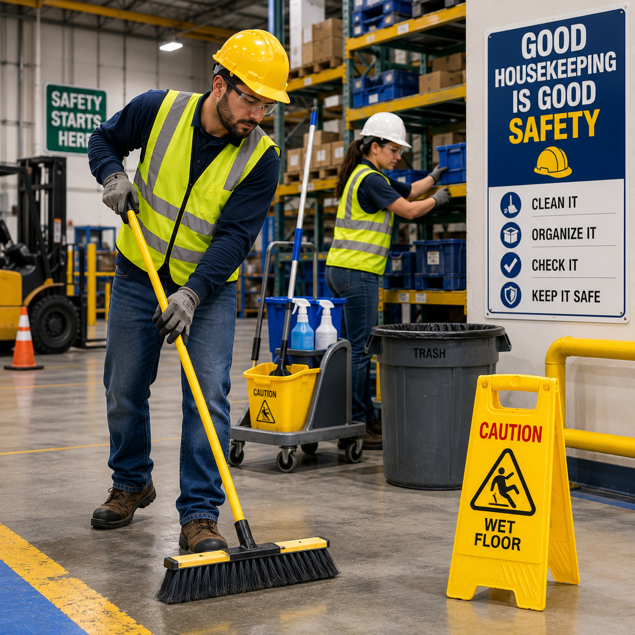 Jobsite Housekeeping: Workplace Safety Training Course