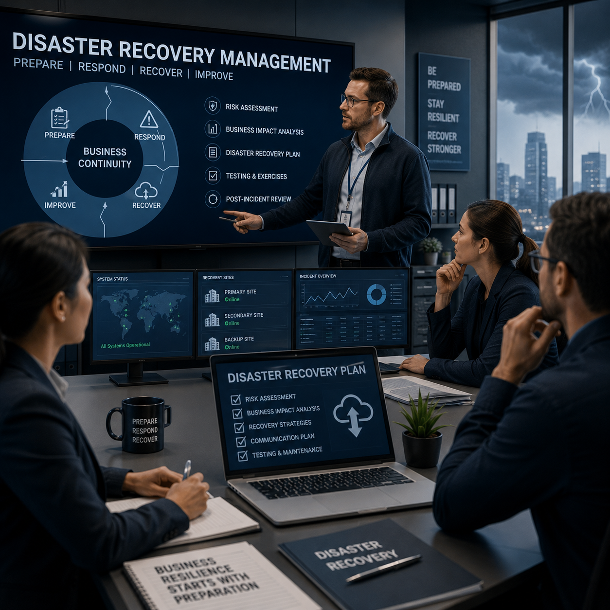 Lead Disaster Recovery Manager – Training & Certification