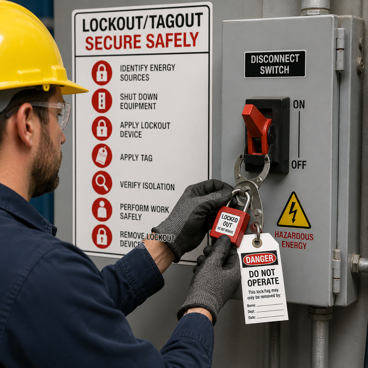 Lockout Tagout: Secure Safely Training Course