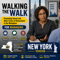 Walking the Walk: Preventing Sexual and Other Forms of Harassment in the Workplace for Managers (New York Version) – Training Course