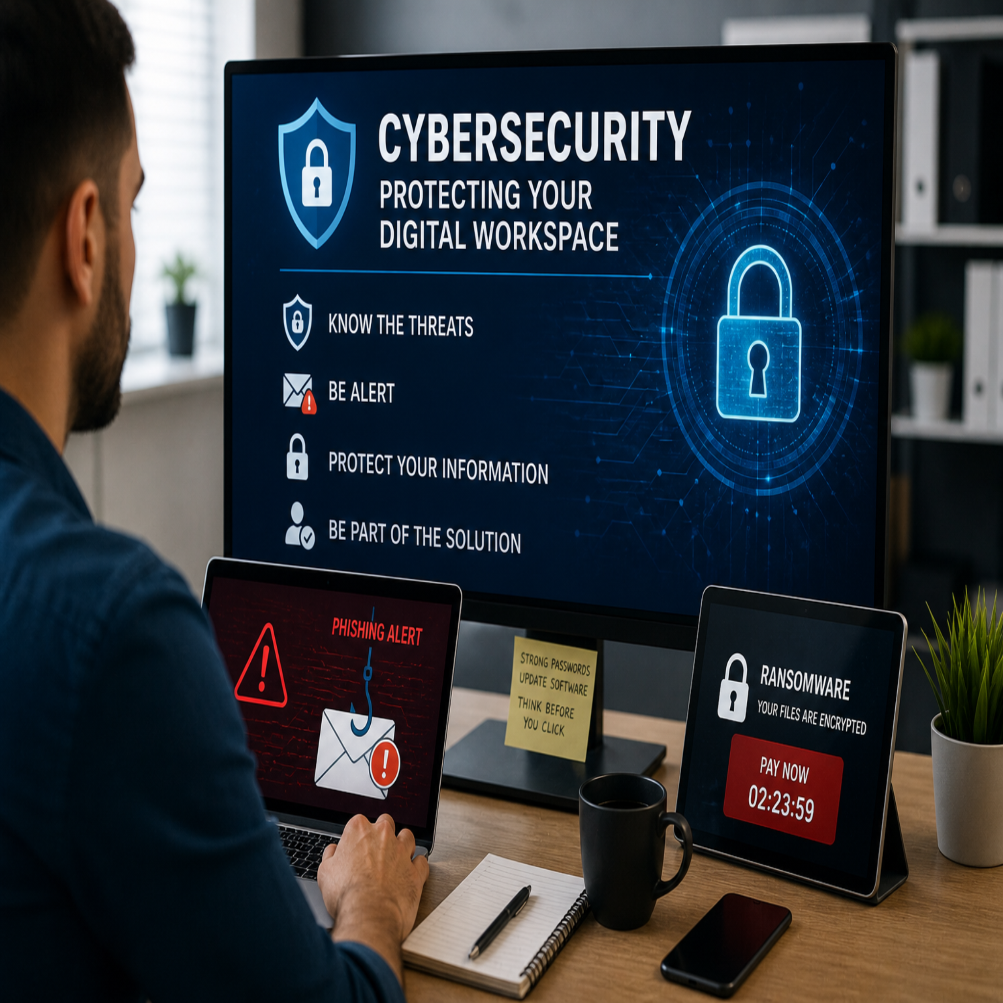 Cybersecurity: Protecting Your Digital Workspace – Training Course